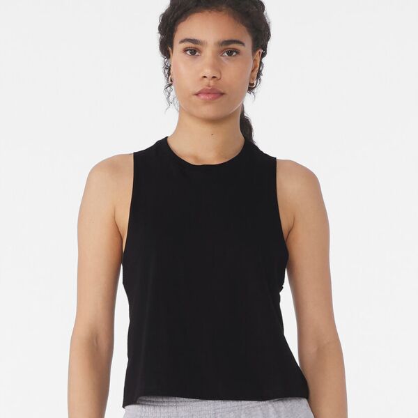 Women's racerback cropped tank Thumbnail