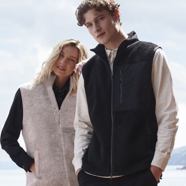 Front Row Recycled Sherpa Gilet Thumbnail