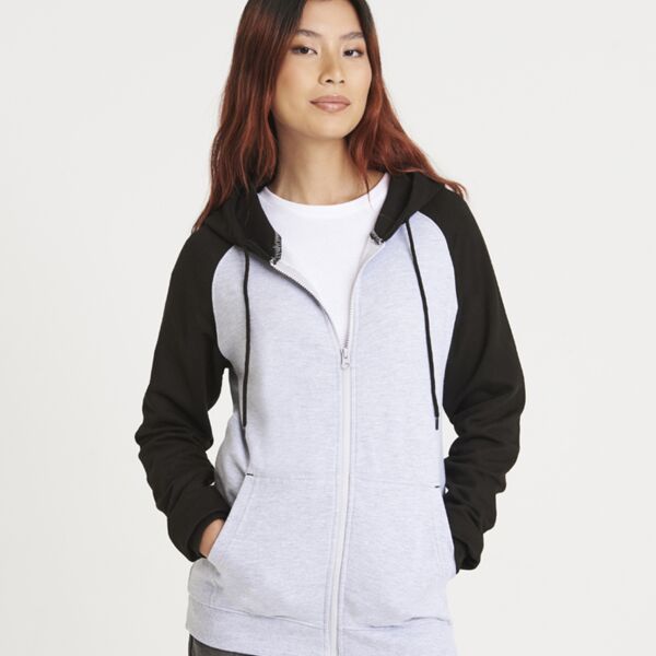 AWDis Baseball Zoodie Thumbnail