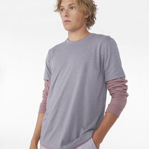 Unisex heather CVC short sleeve t-shirt Thumbnail