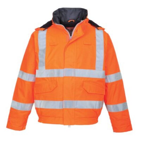 Bizflame Rain Hi-Vis FR Winter Bomber Jacket Thumbnail